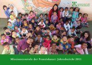 Missionszentrale der Franziskaner: Jahresbericht 2011