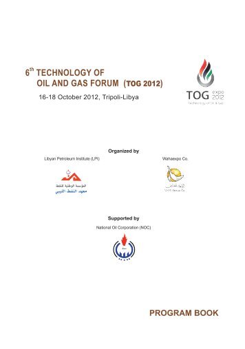 6th TECHNOLOGY OF OIL AND GAS FORUM