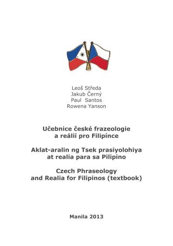UÄebnice ÄeskÃ© frazeologie a reÃ¡liÃ­ pro FilipÃ­nce