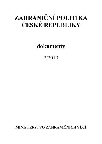 Dokumenty mÄsÃ­ÄnÃ­ku ZP - zkuÅ¡ebnÃ­ tisk - Ministry of Foreign Affairs ...