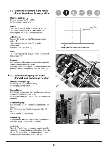 Anleitung Bernette 25 (PDF) - Naehzentrum.de