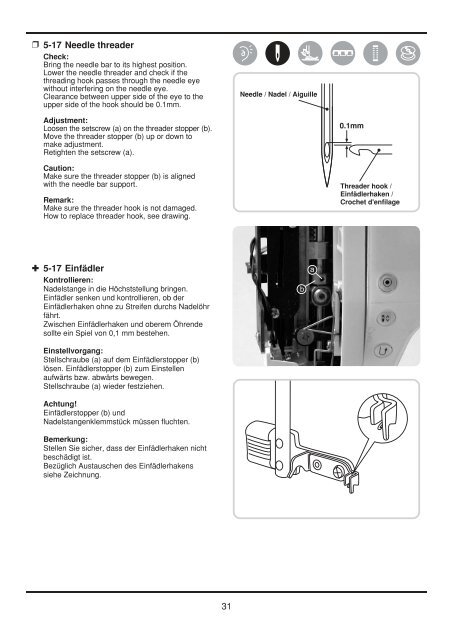 Anleitung Bernette 25 (PDF) - Naehzentrum.de