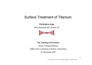 Surface Treatment of Titanium - KKS Ultraschall AG