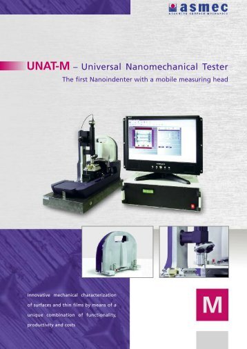 UNAT-M â Universal Nanomechanical Tester - Nanoproducts.de
