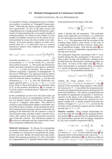 Contents - Max-Planck-Institut für Physik komplexer Systeme