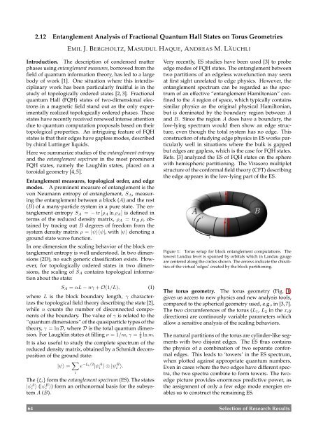 Contents - Max-Planck-Institut für Physik komplexer Systeme