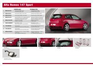 Alfa Romeo 147 Sport - MS Design