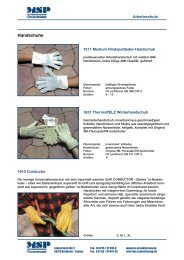 Handschuhe - ms Projektierung GmbH