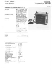 Preisliste/Ausführung/technische Daten - ms Projektierung GmbH