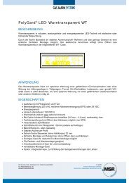PolyGard®. LED- Warntransparent WT - MSR Electronic