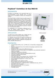 PolyGard® CO Analog Transmitter  - MSR Electronic