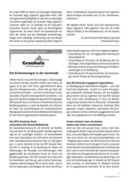 Der Jegenstorfer 1/2012