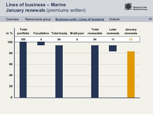 Presentation - Renewals 2004 - Munich Re