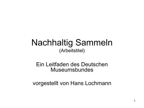 (Hans Lochmann) - pdf - Museumsverband Brandenburg e.V.