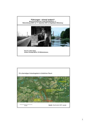 Präsentation von Prof. Ulrich Gries - pdf - Museumsverband ...