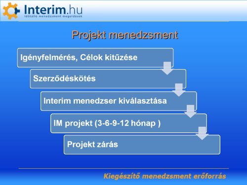 Interim Menedzsment