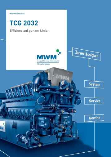 Der TCG 2032. Spitzenleistung von MWM. Weltweit erfolgreich