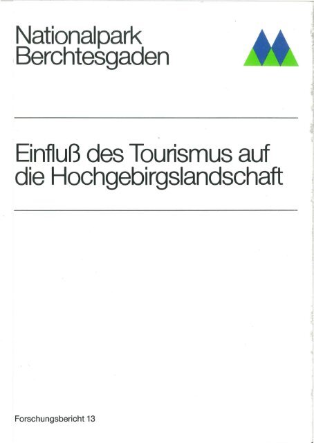 Kompletter Forschungsbericht (PDF) - Nationalpark Berchtesgaden ...