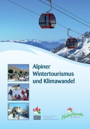 Alpiner Wintertourismus und Klimawandel - Naturfreunde