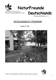 Programmheft 2.2006 - Naturfreunde-Bremerhaven