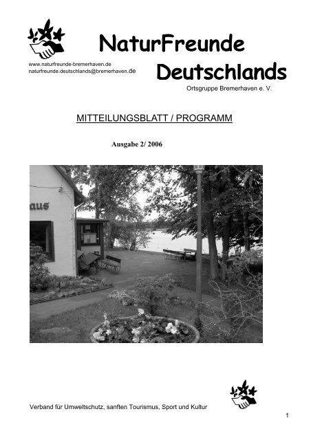 Programmheft 2.2006 - Naturfreunde-Bremerhaven