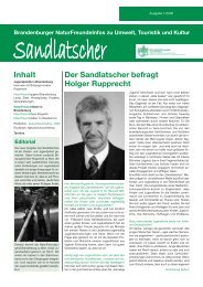 zum Sandlatscher - Naturfreunde Brandenburg