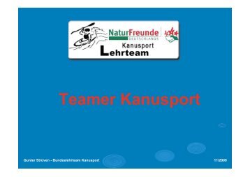 Teamer Kanusport