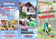 Hausprospekt - Naturfreunde Metzingen