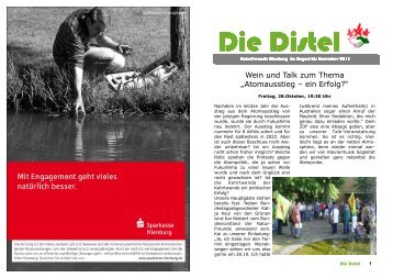 Die Distel - Naturfreunde Nienburg