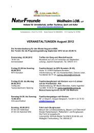 August 2012.docx - Naturfreunde Weilheim