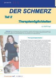 4_2004: Der Schmerz Teil II - Naturheilpraxis Steffi Engel ...