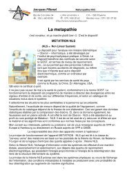 Document pour impression en pdf - Centre de naturopathie Lavandou