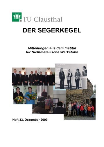 der segerkegel - Institut für Nichtmetallische Werkstoffe - TU Clausthal