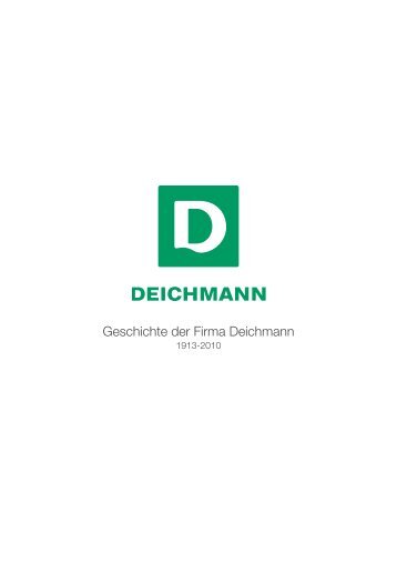 Geschichte der Firma Deichmann