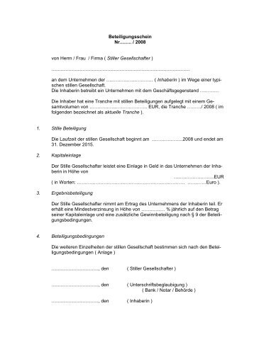 Beteiligungsschein / Beteiligungsbedingungen.pdf - bei der NBank