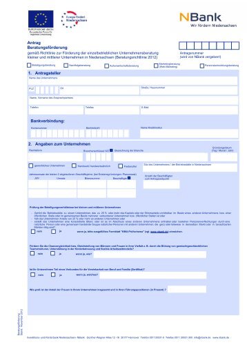 12.11.2012 Antrag - bei der NBank
