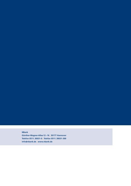 Offenlegungsbericht 2010 - bei der NBank