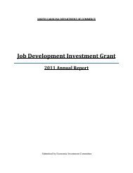 2011 JDIG Annual Report - Department of Commerce