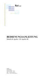 BEDIENUNGSANLEITUNG - Nelke GmbH