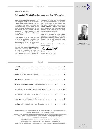 RESEARCH Newsletter 06/02 - Netfonds AG