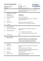 EG-Sicherheitsdatenblatt Heliobond - NETdental