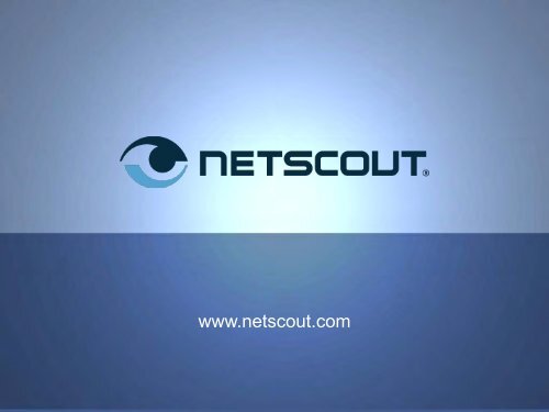 Service - NetScout