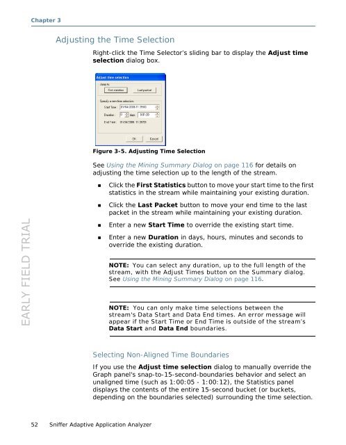 Sniffer Adaptive Application Analyzer: Adaptive Mode ... - NetScout