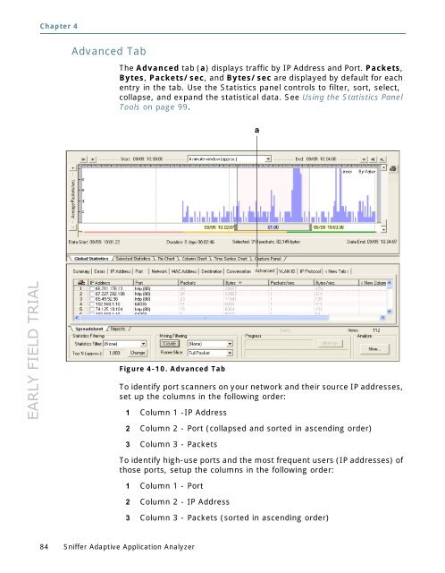 Sniffer Adaptive Application Analyzer: Adaptive Mode ... - NetScout