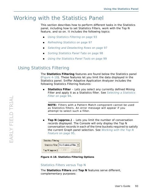 Sniffer Adaptive Application Analyzer: Adaptive Mode ... - NetScout