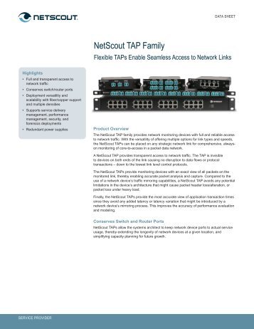 NetScout TAP Family