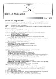 in einem PDF - Netzwerk Medienethik