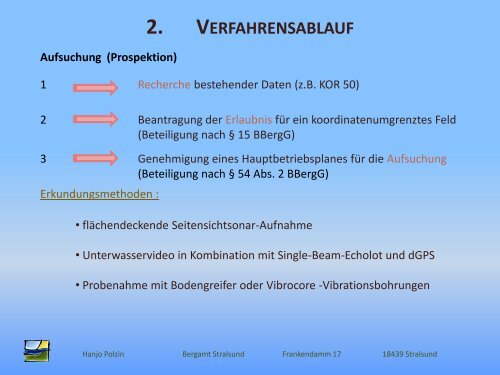 Aspekte der marinen Rohstoffgewinnung im - IHK Neubrandenburg