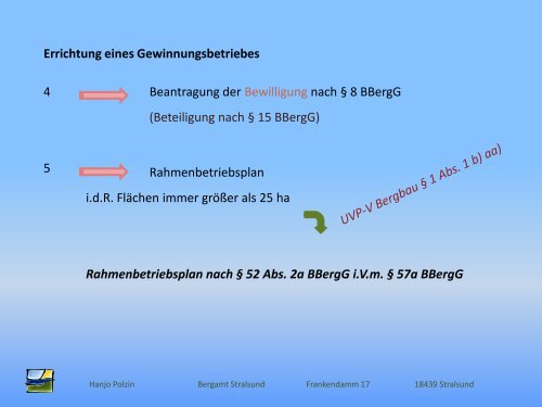 Aspekte der marinen Rohstoffgewinnung im - IHK Neubrandenburg