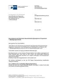 Stellungnahme RREP IHK - IHK Neubrandenburg